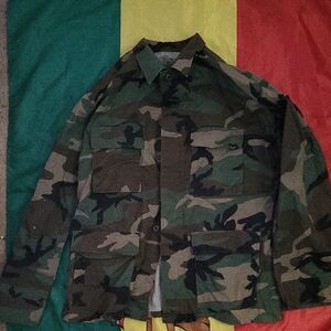 Men's Camouflage Military Field Jacket